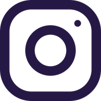 Instagram logo navy